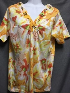 Ladies  Adrian Delafield short sleeved top. size. L - Picture 1 of 2