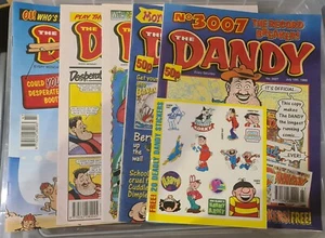 5 x The Dandy Comics 90er Jahre inklusive 3007 mit gratis Geschenk sehr guter + Zustand - Bild 1 von 5