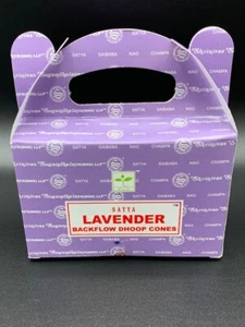 SATYA Backflow Dhoop Cones - Egyptian Jasmine 24 Cone Box CB15 - Picture 1 of 1