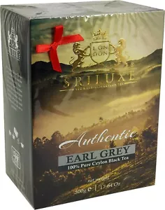 SRILUXE - Tè di lusso Sri Lanka foglia sciolta grigio conte di alta qualità Ceylon Earl Grey - Foto 1 di 16