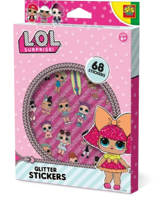 SES Creative LOL Glitzeraufkleber