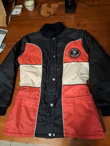 Vintage Midwest By Fox Point Scorpion Black Winter Coat Jacket Women's Small - Picture 1 of 7