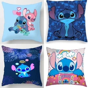 Stitch Double Sided Print Pillowcase Stitch Pillow Pillowcase Children Room - Picture 1 of 14