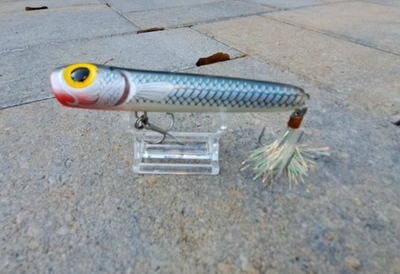 Yo-Zuri Magnet System F Rattler  Fishing Lure Scaled Silver Black - Image 1 of 4