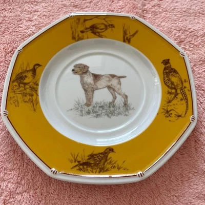 Plato Platillo Hermes 17cm Amarillo Decorativo Coleccionable Decoración del Hogar Limitado Foto 1 de 2