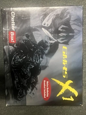 Chatterbox GMRS X1 Transmitter Communication Head, Open Face For Motorcycles - Image 1 of 3