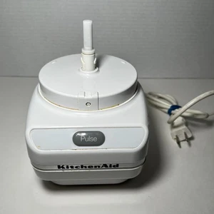 KitchenAid Chef’s Chopper KFC3100 0B2 Food Processor WHITE Base Motor Only - Picture 1 of 8