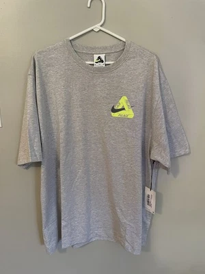 Palace x Nike Tri Swoosh T Shirt Grey Marl Size XXL Brand New In Bag - Image 1 of 4