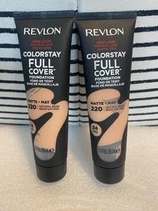Revlon Colorstay Full Cover Foundation 220 Natural Beige Matt (2 Stück) - Bild 1 von 1