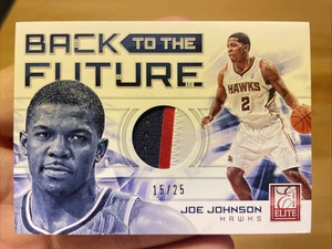 Toppa maglia Donruss Elite 15/25 Joe Johnson Ritorno al Futuro 2013-14 - Foto 1 di 8