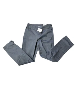 Pantaloni donna Croft & Barrow dritti vita media taglia 8 grigi elasticizzati - Foto 1 di 5