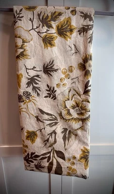 Cortina de chuveiro floral limiar - Excelente estado usado - Imagem 1 de 3