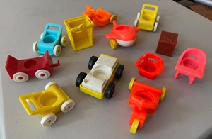 Fisher Price & More 1970’s + Little People Helicopter Chairs Strollers 014-009 - Picture 1 of 15