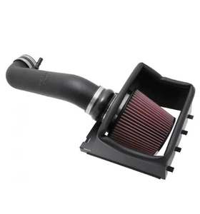 K&N 57-2581 Round Performance Cotton Air Intake Kit for 11-14 Ford F-150 5.0L V8 - Picture 1 of 5