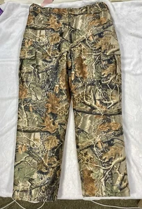 Cabelas Camo Pants Mens 38x30 Dry Plus Scent Lok Real Tree Lined Hunting - Picture 1 of 12