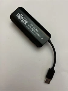 Tripp Lite USB 3.0 SuperSpeed 3-Port Hub w/ Gigabit Ethernet U335-U03-GB - Picture 1 of 3