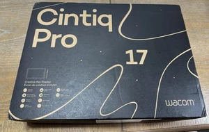 Wacom Cintiq Pro 17 Creative Pen Display Touch Screen Drawing Pad - Picture 1 of 11