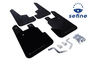 Rally Armor Mud Flaps Grey Logo for 14-18 Subaru forester #MF28-UR-BLK/GRY - Picture 1 of 2