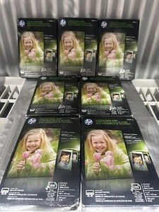 7 pk HP Everyday Photo Paper Glossy Semi Gloss 4" x 6" 100 Sheets each 5440A - Afbeelding 1 van 1