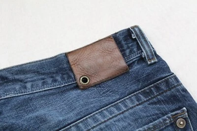 Jeans Armani Exchange AX Denim Azul Usados Lavado Pierna Recta HECHOS EN EE. UU. Para Hombres 33 x 30 Foto 1 de 4