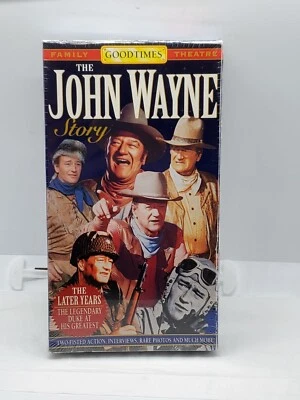 John Wayne Story The Later Years 1994 Goodtimes VHS NEW Foto 1 de 3