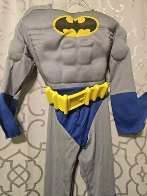 Disfraz de Batman Músculos Disfraz de Rubí Niños Halloween 🎃  Foto 1 de 4