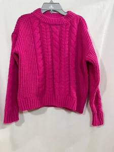 Wonder Nation Girls Chenille Cable Sleeve Sweater Size XL New - Picture 1 of 3