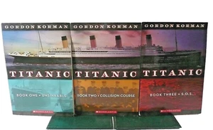 3 PBs - Titanic Serie: Unsinkbar / Kollisionskurs / S.O.S. Gordon Korman-Accept.. - Bild 1 von 11