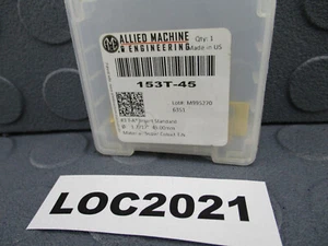 AMEC ALLIED MACHINE (45MM 1.7717IN.) 153T-45 SPADE DRILL INSERT COBALT LOC2021 - Picture 1 of 3