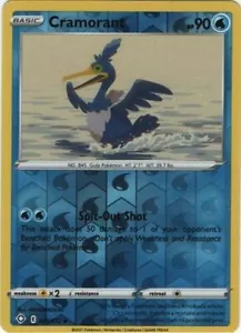 Pokemon Shining Fates Cramorant Reverse Holo 028/072 - Picture 1 of 1