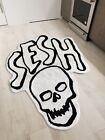 New Team Sesh Skull Floor Mat Washable Area Runner Rug Living Room Accent Carpet