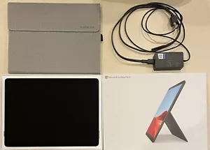 Microsoft Surface Pro X, Model1876, SQ1 Processor,128GB SSD, 8GB Ram, Windows 11 - Picture 1 of 12