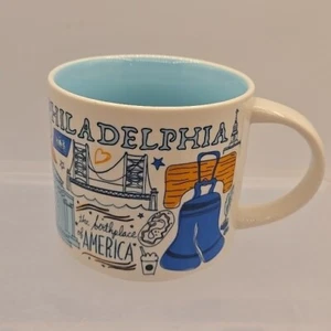 Starbucks Philadelphia Been there Series Across the Globe 14oz Becher Liberty Bell - Bild 1 von 5