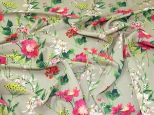 Double Georgette Fabric - Sold per Metre - Picture 1 of 6