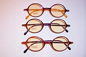 NEW TINTED COMPUTER GLASSES READER "EYE STRAIN" ASSISTS IN BLOCKING BLUE LIGHT - Picture 1 of 3