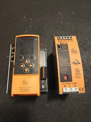 Good used IFM AC1421 AS-i Gateway with IFM AC1216 AS-i Power Supply. Tested - Image 1 of 4