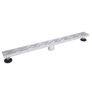 Canale doccia scarico 24" B&K finitura cromo lucido nuovo modello lineare 133-001G01 - Foto 1 di 19