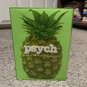 Psych The Complete DVD Série Télévision 30 Disques 119 Episodes Bonus Disc Box Se - Photo 1/24