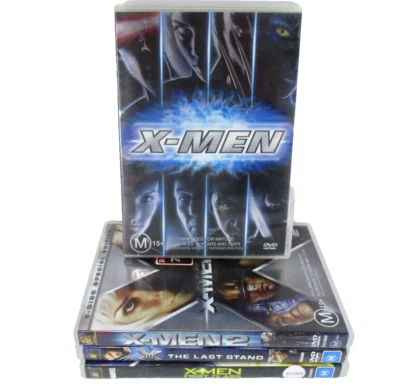 X-Men DVD Bundle x4 X-Men X-Men 2 The Last Stand and First Class M PAL R4 Tested - Image 1 of 4