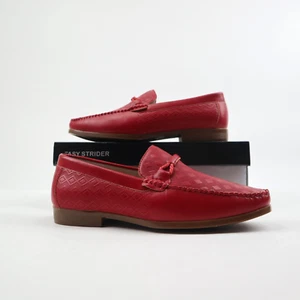 Easy Strider Herren Elegant Halbschuhe Schuhe Stilvoll Elegant Slipper Freizeitschuhe Rot 10 - Bild 1 von 11