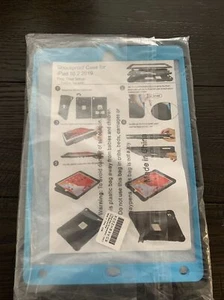 LTROP Shockproof Case For 7th Generation iPad 10.2 2019. Light blue and black. - Picture 1 of 2