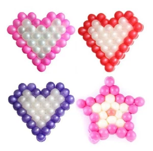 Balloon Grid for 5Inch Latex Heart Star Shape balloons net Balloon accessorie... - Picture 1 of 6