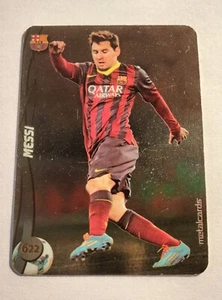 MESSI #622 FC.BARCELONA FICHAS QUIZ 2015 TOP BRILLO LISO 2014/15 MUNDICROMO - Imagen 1 de 2
