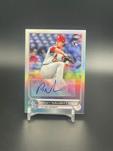 2022 Topps Chrome Update Series - Autographs #AC-PN Packy Naughton (AU, RC) - Picture 1 of 2