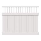 Barrette Living Fence Panel 6' Uv Protected Water Resistant Privacy In White