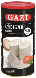 Gazi Ezine Lezzeti Käse 10x 800g Dose 55% Fett i.Tr. cremiger Weichkäse Kuhmilch - Bild 1 von 7