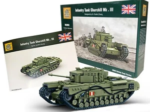 Buildarmy seconda guerra mondiale British Churchill Tank MK III kit costruzione - Foto 1 di 2