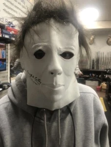Máscara Michael Myers firmada por James Jude Courtney Halloween autenticación JSA - Imagen 1 de 8