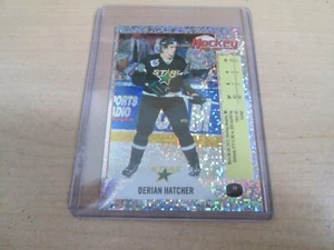 DERIAN HATCHER 1992-93 PANINI "STICKER" H DALLAS STARS - Picture 1 of 2