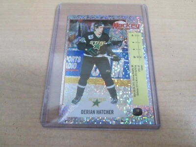 DERIAN HATCHER  1992-93 PANINI "STICKER" H  DALLAS STARS - Image 1 of 2